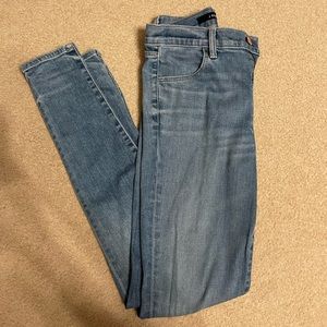J Brand high rise skinny jeans